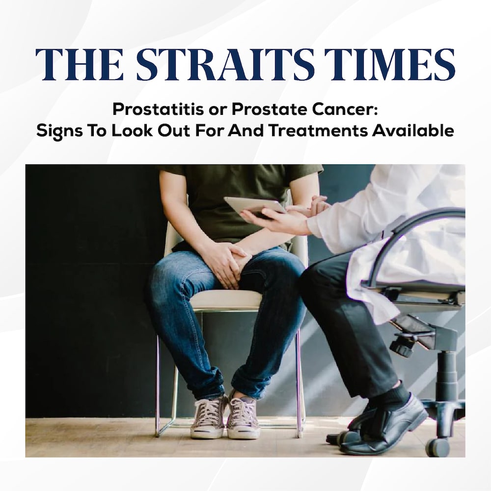 The Straits Times Prostatitis or Prostate Cancer - Signs To Look Out For And Treatments Available